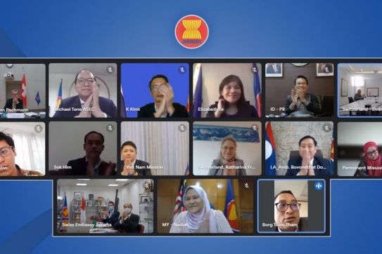 ASEAN, Switzerland reaffirm commitment to further strengthen cooperation