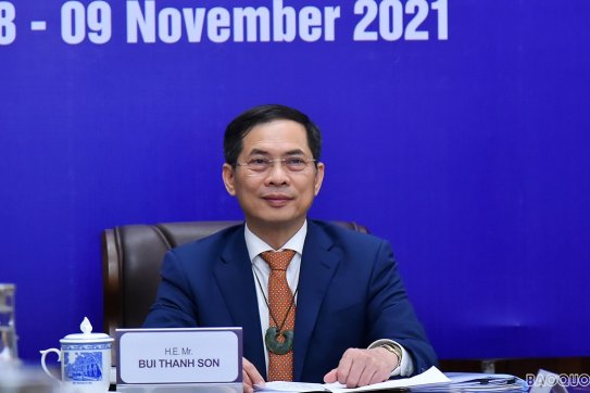 Bộ trưởng Ngoại giao Bùi Thanh Sơn chia sẻ 4 định hướng ưu tiên hợp tác của APEC