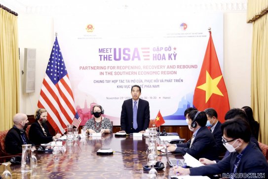 Gặp gỡ Hoa Kỳ: Chung tay hợp tác tái mở của, phục hồi và phát triển Khu vực Kinh tế phía Nam