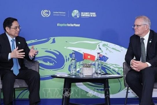 PM meets with Australian counterpart, EC President on sidelines of COP26