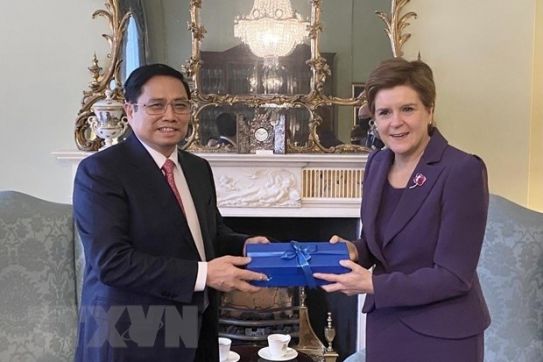 PM Pham Minh Chinh meets First Minister of Scotland