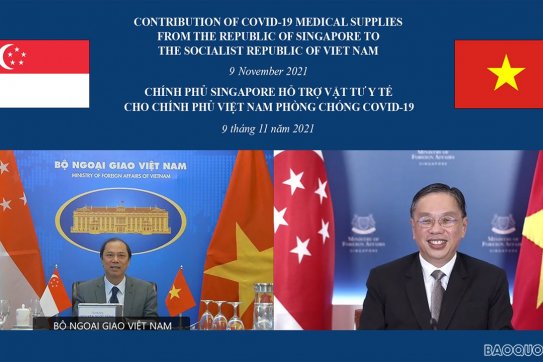Singapore đề nghị Việt Nam sớm hoàn tất đàm phán công nhận lẫn nhau về hộ chiếu vaccine Covid-19, nối lại đường bay