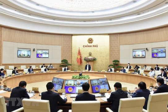 Thủ tướng chủ trì phiên họp Chính phủ chuyên đề xây dựng pháp luật