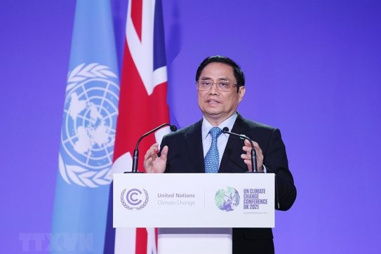 Thủ tướng phát biểu tại lễ công bố Cam kết giảm phát thải khí methane