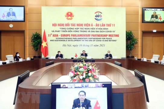 Hội nghị Đối tác Nghị viện Á-Âu lần thứ 11 thông qua tuyên bố chung