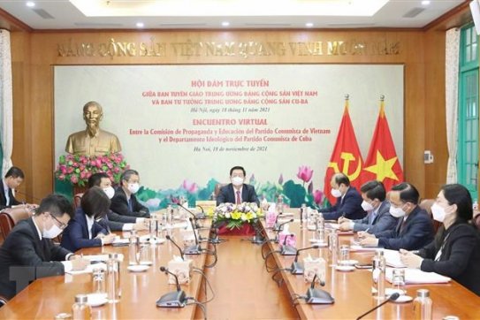 Việt Nam-Cuba chia sẻ kinh nghiệm trong công tác xây dựng Đảng