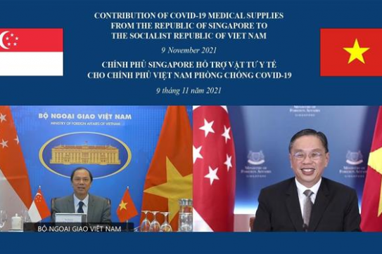 "Quan hệ Đối tác chiến lược Việt Nam-Singapore đang rất tốt đẹp"