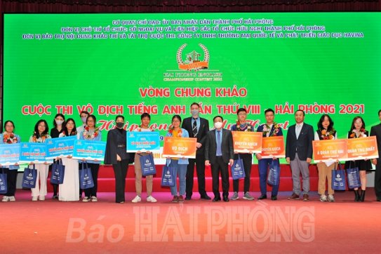 Chung khảo cuộc thi vô địch tiếng Anh lần thứ 8- Hải Phòng 2021