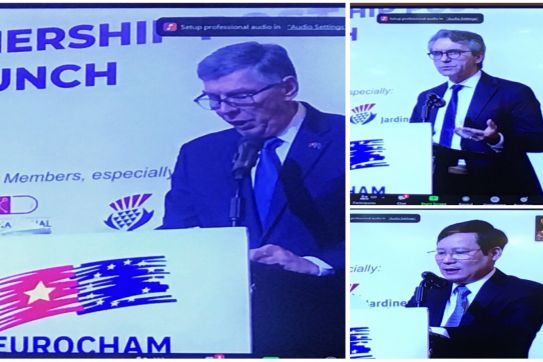 Meeting “Meet EU 2021: Vietnam – EU Partnership in postCOVID-19 and EuroCham White Book 2021 Launch”