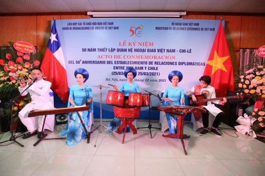 Lễ kỷ niệm 50 năm thiết lập quan hệ ngoại giao Việt Nam-Chile
