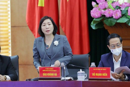 Đoàn công tác của Ban Tuyên giáo Trung ương làm việc với thành phố Hải Phòng