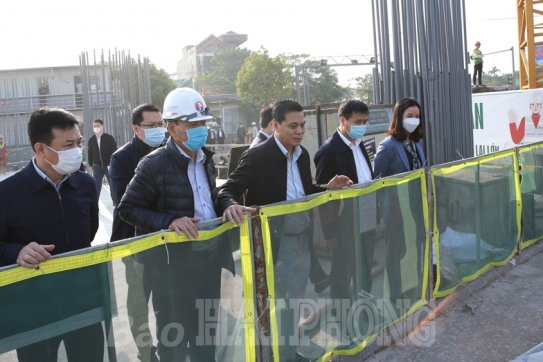 Đẩy nhanh tiến độ các dự án trọng điểm trên địa bàn quận Lê Chân