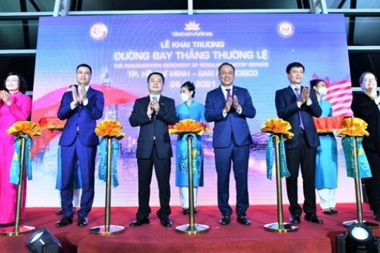 越航成功执行直飞美国的首趟常规航班
