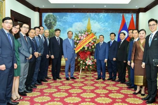 Mối quan hệ đoàn kết đặc biệt Việt Nam - Lào tiếp tục phát triển tích cực
