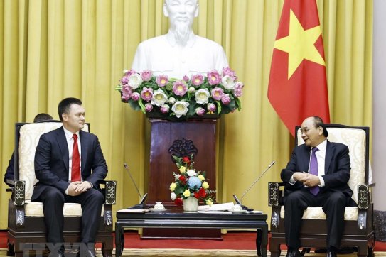 President Nguyen Xuan Phuc receives Russian Prosecutor General