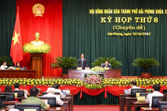 Kỳ họp thứ 8 (chuyên đề) HĐND thành phố khóa XVI, nhiệm kỳ 2021 - 2026 thông qua 16 Nghị quyết