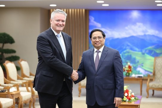 Thủ tướng Chính phủ Phạm Minh Chính tiếp Tổng Thư ký OECD