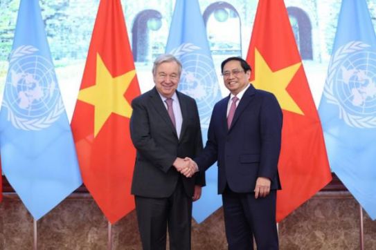 联合国秘书长对越南在疫情防控期间社会大局稳定和疫情后复苏印象深刻