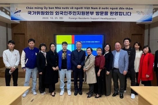 State Committee for Overseas Vietnamese Affairs’ delegation visits RoK
