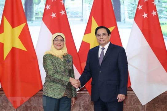 Xây dựng quan hệ đối tác kinh tế số-kinh tế xanh Việt Nam-Singapore