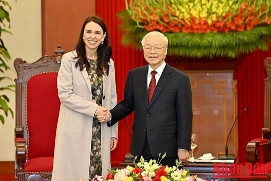 Vietnam treasures ties with New Zealand in foreign policy: Party chief