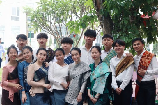 Lao students: In Vietnam we feel like in our own country!