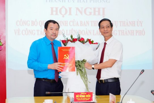 Đồng chí Nguyễn Anh Tuân giữ chức vụ Bí thư Đảng đoàn Liên đoàn Lao động thành phố nhiệm kỳ 2018-2023