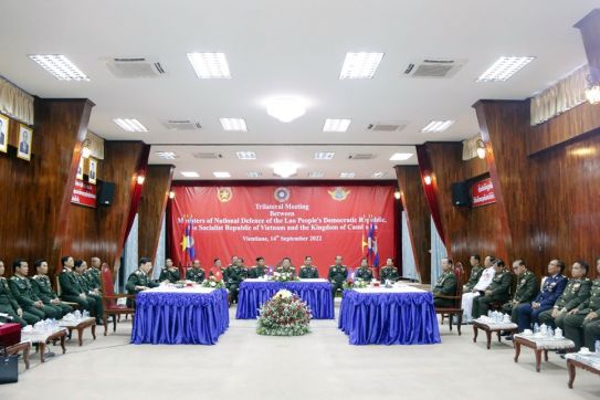 Việt Nam, Lào và Campuchia thúc đẩy hợp tác trong lĩnh vực quốc phòng