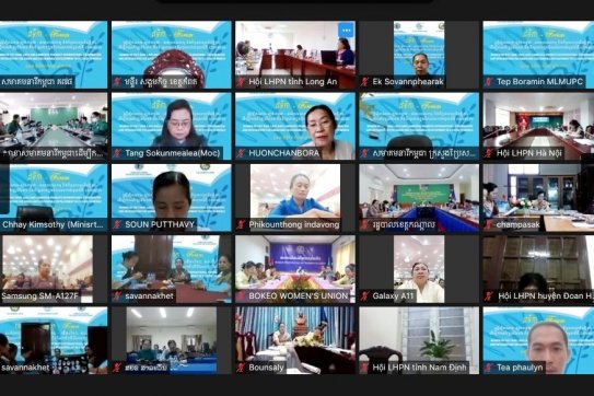 Women of Vietnam, Laos, Cambodia cooperate for green, sustainable development