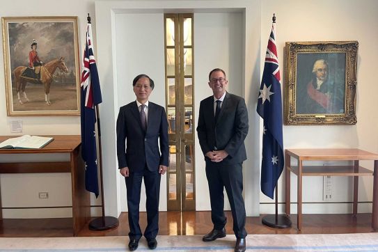 Australia sẵn sàng thúc đẩy quan hệ toàn diện với Việt Nam