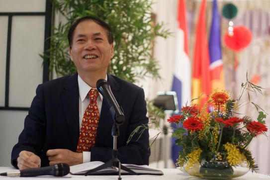 Đại sứ Phạm Việt Anh giao lưu với thanh niên, sinh viên Việt Nam tại Hà Lan