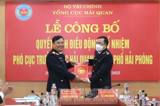 New appointment: Mr. Dang Cong Thanh was appointed as Deputy Director of Hai Phong Department of Customs
