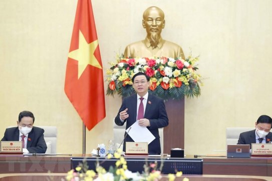 Khai mạc Phiên họp thứ 8 của Ủy ban Thường vụ Quốc hội