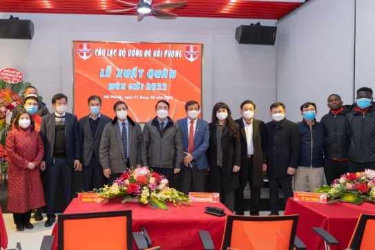 Câu lạc bộ bóng đá Hải Phòng cần nỗ lực, cố gắng để lọt vào top 5 trong mùa giải năm 2022