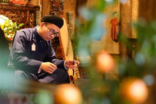 Triển lãm di sản văn hóa và nhạc cụ dân tộc Việt Nam tại Pháp