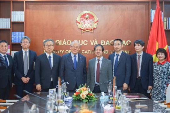 Thúc đẩy hợp tác giáo dục Việt Nam - Nhật Bản