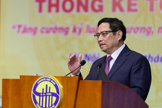 Thủ tướng Phạm Minh Chính: Nâng tầm công tác thống kê để số liệu thực sự 'biết nói'