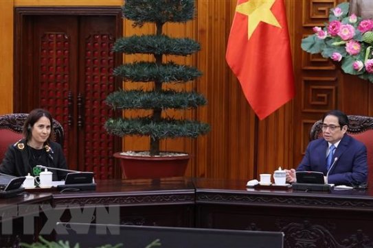Thủ tướng Phạm Minh Chính tiếp Đại sứ New Zealand tại Việt Nam