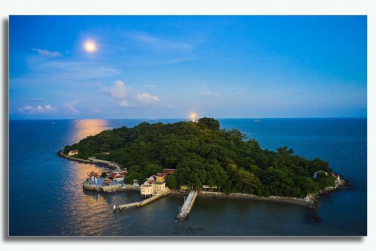 ホンダオ島、ドーソン島にある美しい風景