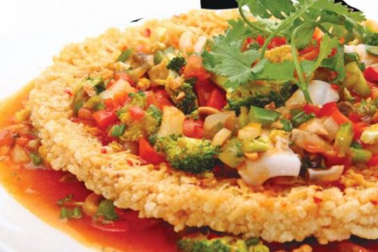 Cơm cháy hải sản - giòn ngon, đậm đà
