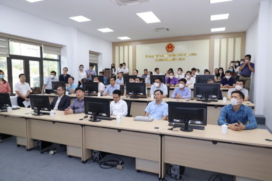 Ban Chỉ đạo về Chuyển đổi số thành phố học tập kinh nghiệm tại tỉnh Quảng Ninh