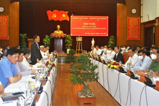 Thúc đẩy hợp tác toàn diện giữa Đà Nẵng và Hải Phòng