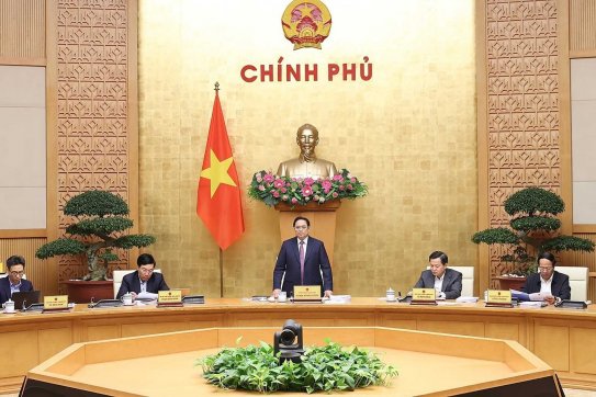 Thủ tướng Phạm Minh Chính chủ trì phiên họp Chính phủ thường kỳ tháng 3/2022