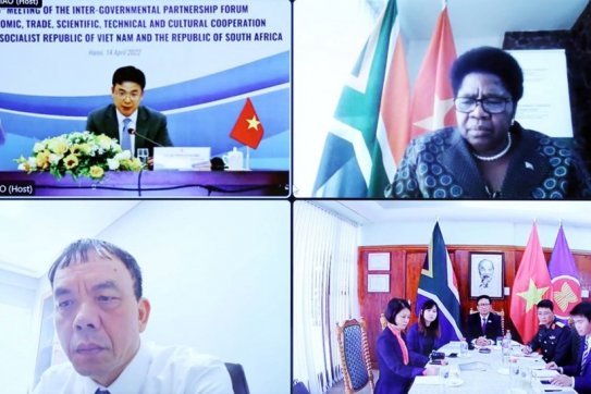 Kỳ họp lần thứ 5 Diễn đàn đối tác liên Chính phủ Việt Nam-Nam Phi