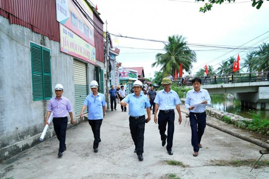 Tập trung tháo gỡ những vướng mắc trong công tác GPMB Dự án tuyến đường nối từ cầu Lạng Am đến đường bộ biển