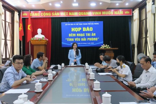 Đêm nhạc “Tình yêu Hải Phòng” sẽ diễn ra vào tối 7/5 quy tụ nhiều ca sĩ nổi tiếng