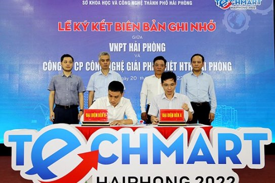 Bế mạc Chợ công nghệ và thiết bị Hải Phòng năm 2022