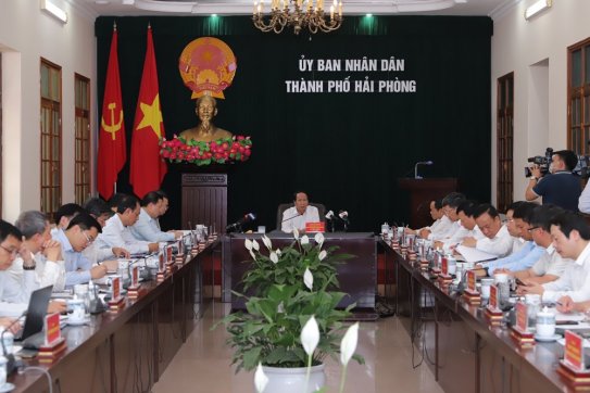 Phấn đấu hoàn thành và trình Thủ tướng Chính phủ phê duyệt Quy hoạch chung thành phố Hải Phòng trong năm 2022