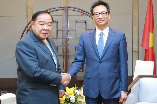 Phó Thủ tướng Vũ Đức Đam tiếp Phó Thủ tướng Thái Lan Prawit Wongsuwon