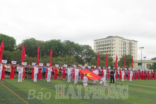 Gần 1600 vận động viên tham gia Ngày hội thể dục thể thao công nhân, lao động Khu kinh tế Hải Phòng năm 2022